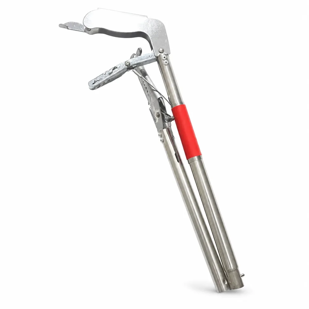Snake Tongs — Folding 29.5 in catcher, locking elbow